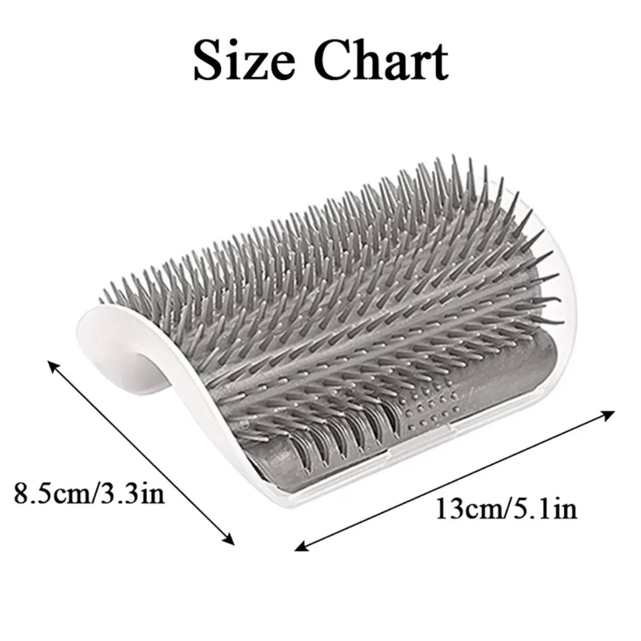 3-in-1 Cat Scratcher Massager - Ultimate Grooming & Comfort Tool