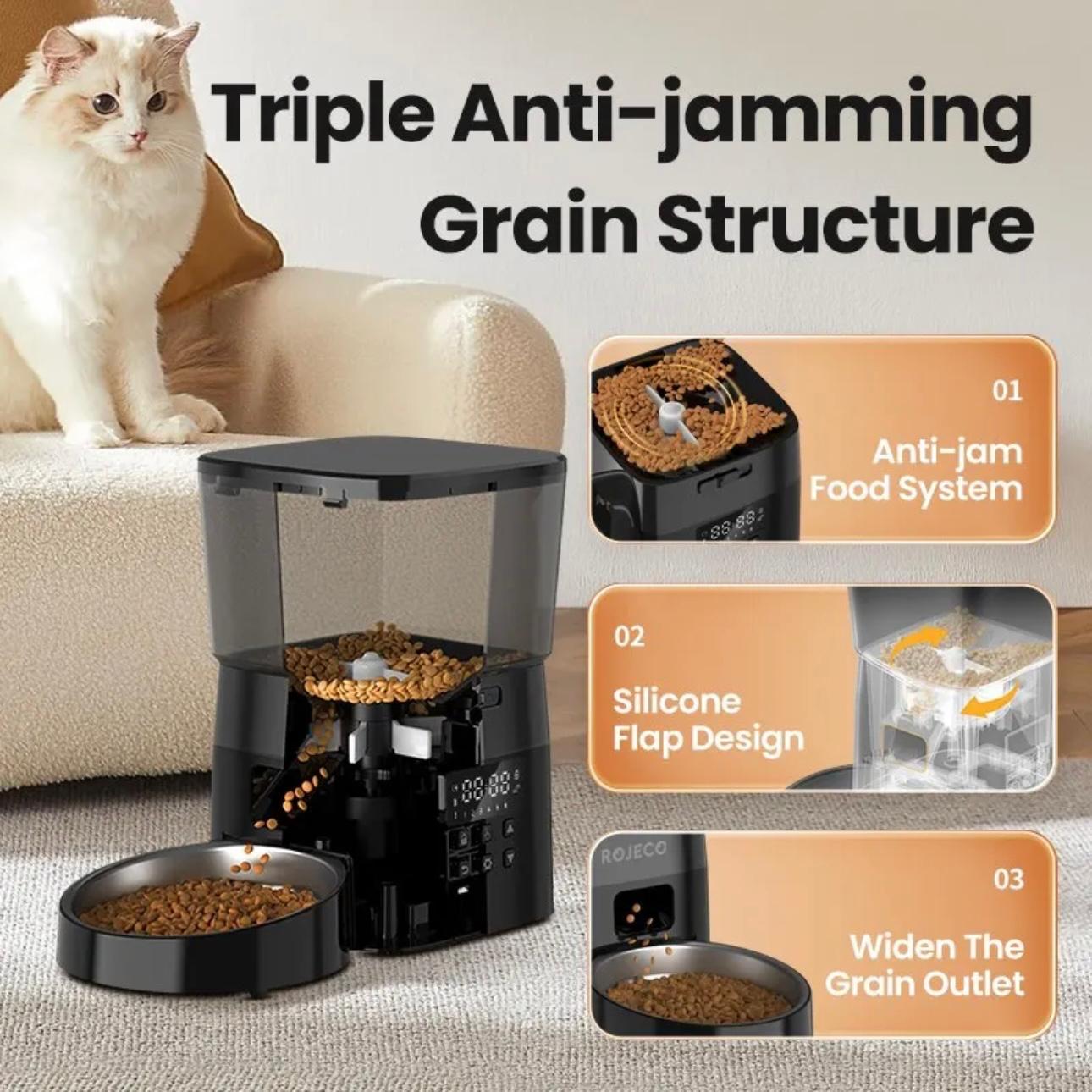 SmartServe 2L Auto Pet Feeder - Precision Meal Dispenser for Cats & Dogs