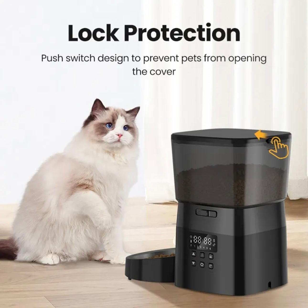 SmartServe 2L Auto Pet Feeder - Precision Meal Dispenser for Cats & Dogs