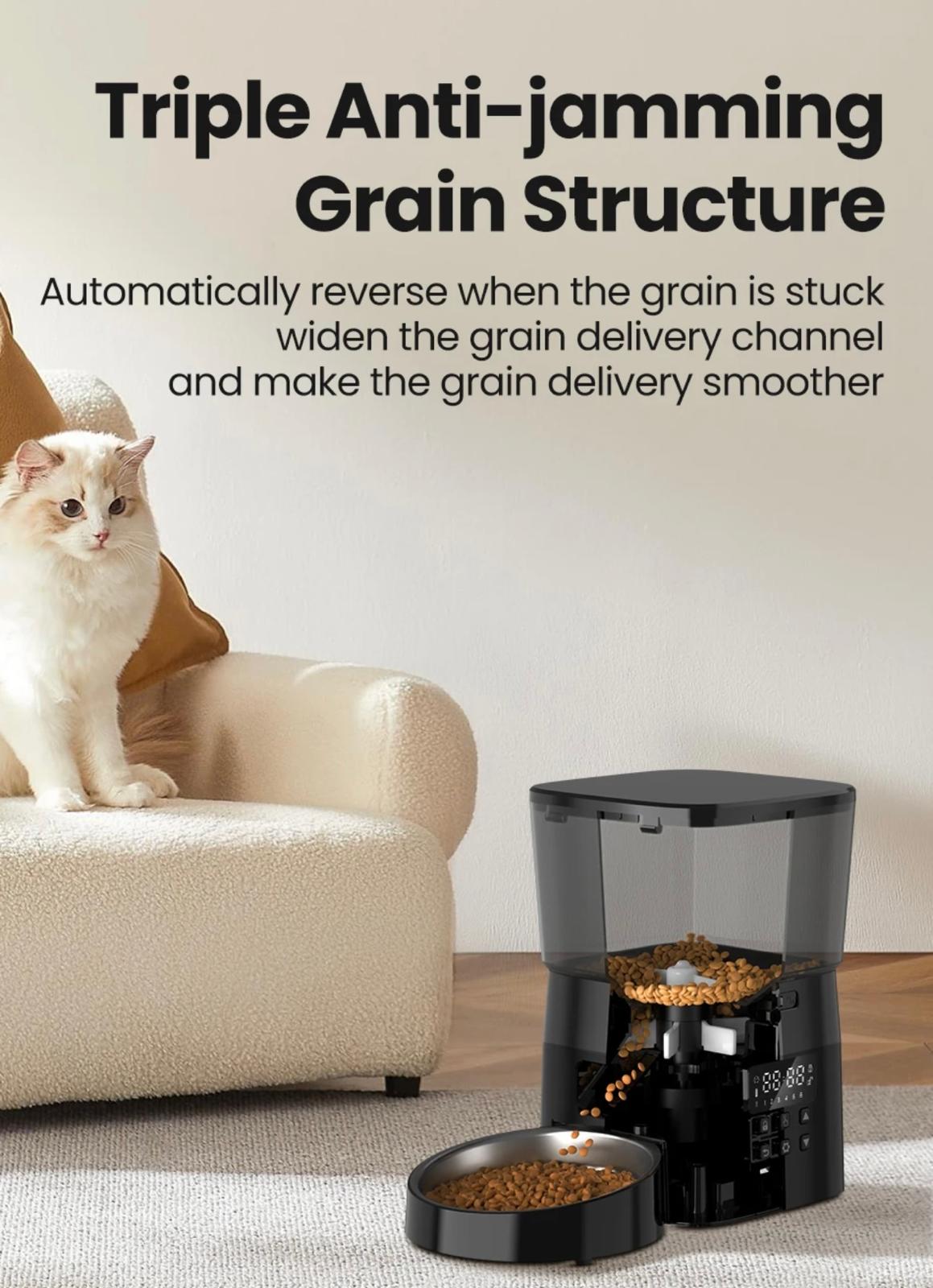 SmartServe 2L Auto Pet Feeder - Precision Meal Dispenser for Cats & Dogs