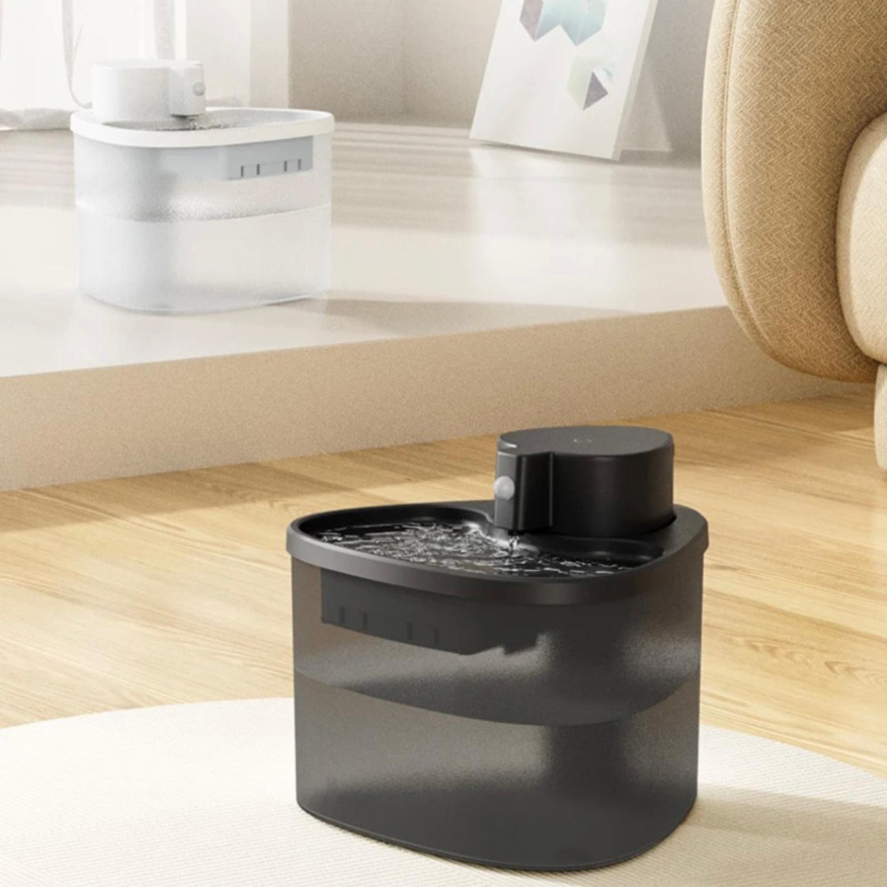 HydroSmart 2L Wireless Pet Water Fountain - Smart Sensor for Cats & Dogs