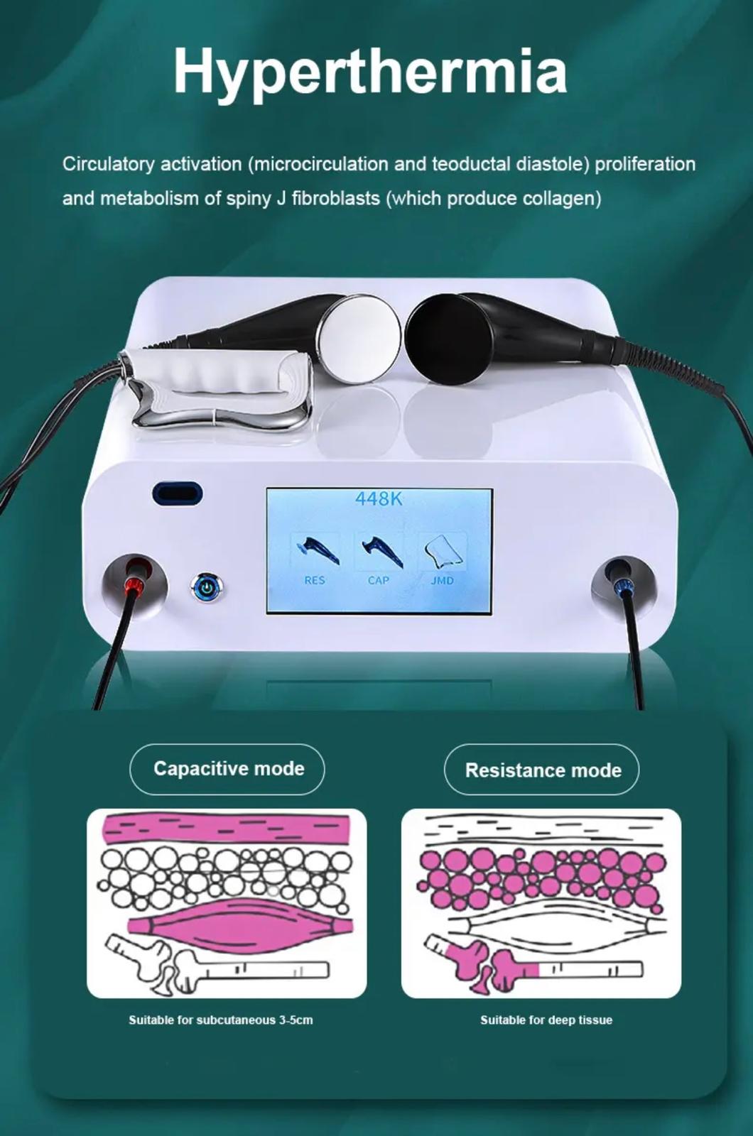 448K Tecar Cavitation RF Slim Machine - Advanced Beauty & Wellness Device