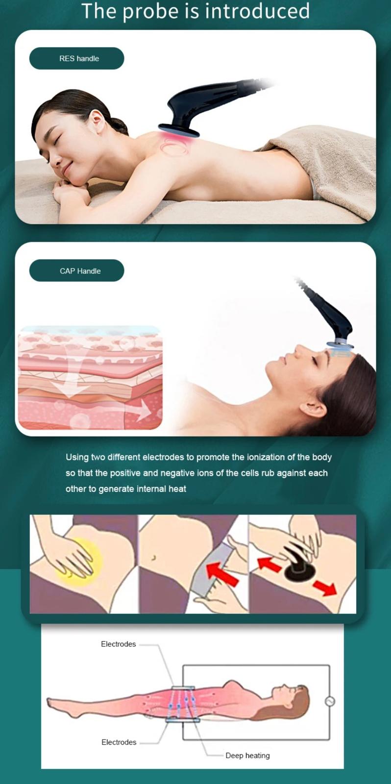 448K Tecar Cavitation RF Slim Machine - Advanced Beauty & Wellness Device