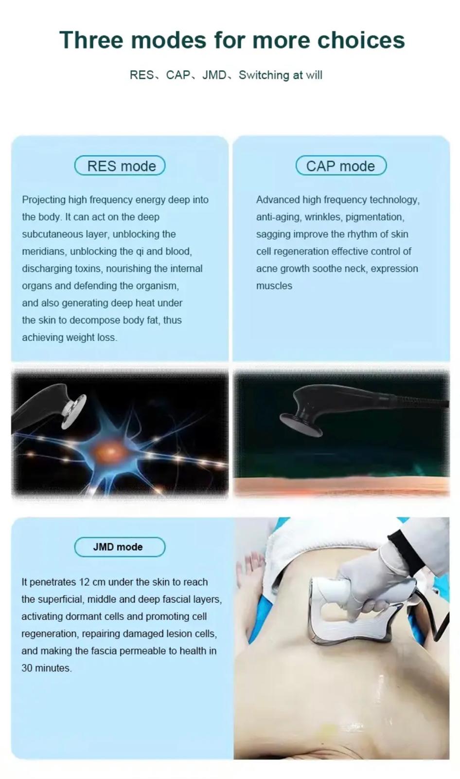 448K Tecar Cavitation RF Slim Machine - Advanced Beauty & Wellness Device