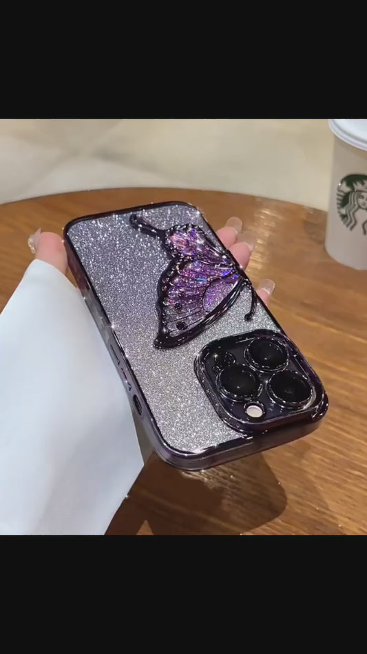Beautiful Glittered Style Phone Cases for iPhone - Sparkle & Protection