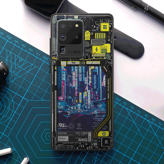Seoul Augmented LED Anime Case - Neon Art for Xiaomi/Redmi