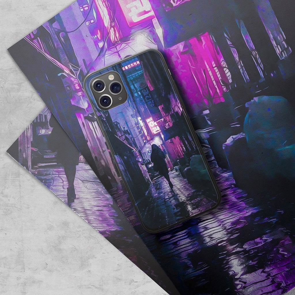 Seoul Storm Neon LED Anime Case for Xiaomi/Redmi - Cyberpunk Vibe
